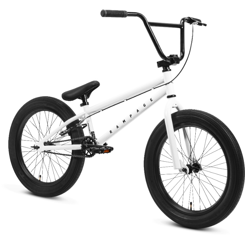 Progear Rampage 20" BMX Bike - White Progear Rampage 20" BMX Bike - White