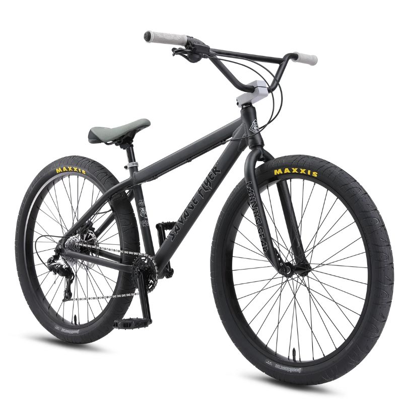 SE Bikes Savage Flyer 27.5" BMX Bike - Black Maiden SE Bikes Savage Flyer 27.5" BMX Bike - Black Maiden