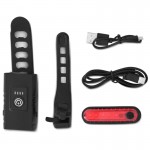 Progear LED Rechargeable Front and Rear Light Set Progear LED Rechargeable Front and Rear Light Set