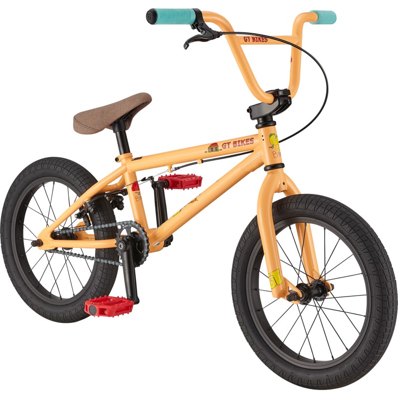 GT Bicycles Lil Performer 16.5"TT Freestyle BMX Bike - Gloss Peach GT Bicycles Lil Performer 16.5"TT Freestyle BMX Bike - Gloss Peach