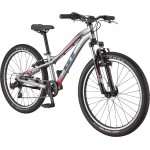 GT Bicycles Stomper Prime 24" Kids MTB Bike - Gloss Mid Silver