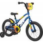 GT Bicycles Grunge 16" Kids Single Speed Bike - Gloss Blue