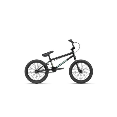 Haro Downtown 18" Freestyle Kids BMX Bike - Semi-Gloss Black
