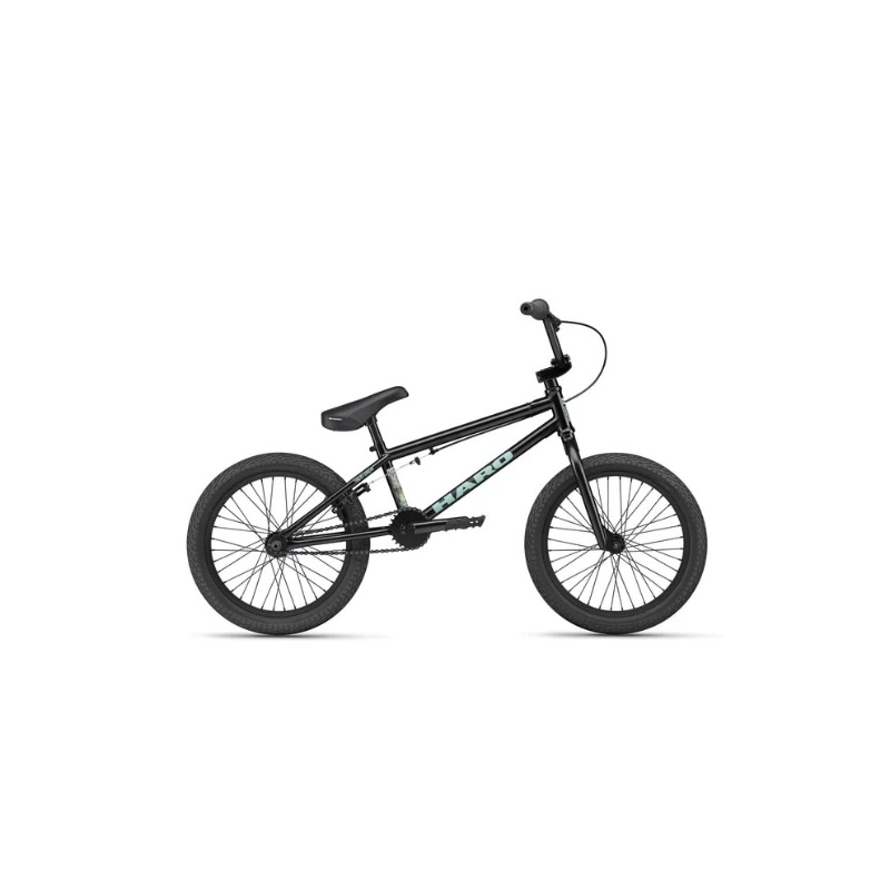 Haro Downtown 18" Freestyle Kids BMX Bike - Semi-Gloss Black Haro Downtown 18" Freestyle Kids BMX Bike - Semi-Gloss Black