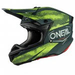 Oneal 2021 5 Series Covert Helmet Charcoal/Neon Yellow Adult SM