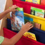 Kidkraft Kids Storage Sling Bookshelf - Primary