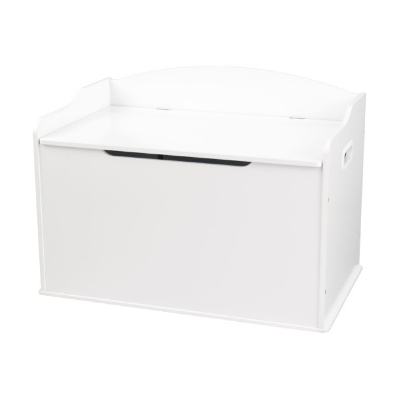 white toy chests wooden