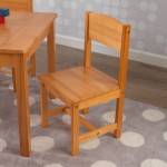 Kidkraft Kids Farmhouse Table & 4 Chairs - Natural