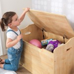 Kidkraft Kids Bedroom Storage Austin Toy Box - Natural