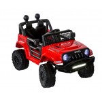 Lenoxx Jeep Inspired Electric Ride On - Red Lenoxx Jeep Inspired Electric Ride On - Red