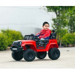 Lenoxx Jeep Inspired Electric Ride On - Red Lenoxx Jeep Inspired Electric Ride On - Red