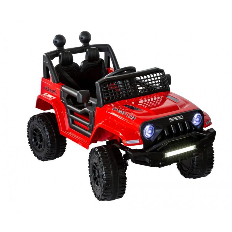 Lenoxx Jeep Inspired Electric Ride On - Red Lenoxx Jeep Inspired Electric Ride On - Red