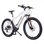 NMC M3 Electric Mountain Bike 250W 48V 12Ah E-MTB 27.5" - White NMC M3 Electric Mountain Bike 250W 48V 12Ah E-MTB 27.5" - White