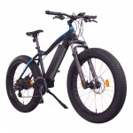 NMC Aspen Fat Electric Mountain Bike 250W 48V 13Ah E-MTB 26" - Black NMC Aspen Fat Electric Mountain Bike 250W 48V 13Ah E-MTB 26" - Black
