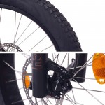 NMC Aspen Plus Fat Electric Mountain Bike 250W 48V 16Ah E-MTB 26" - Black NMC Aspen Plus Fat Electric Mountain Bike 250W 48V 16Ah E-MTB 26" - Black