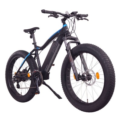NMC Aspen Plus Fat Electric Mountain Bike 250W 48V 16Ah E-MTB 26" - Black