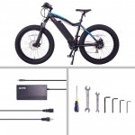 NMC Aspen Plus Fat Electric Mountain Bike 250W 48V 16Ah E-MTB 26" - Black NMC Aspen Plus Fat Electric Mountain Bike 250W 48V 16Ah E-MTB 26" - Black