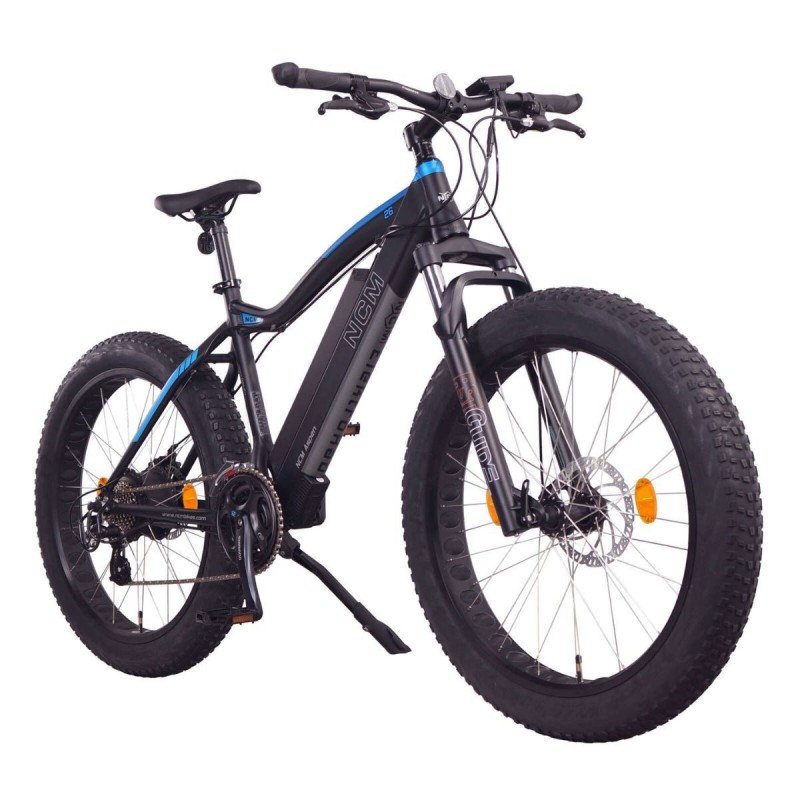 NMC Aspen Plus Fat Electric Mountain Bike 250W 48V 16Ah E-MTB 26" - Black NMC Aspen Plus Fat Electric Mountain Bike 250W 48V 16Ah E-MTB 26" - Black