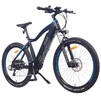 NMC M7 Electric Mountain Bike 250W 48V 19Ah E-MTB 27.5" - Black