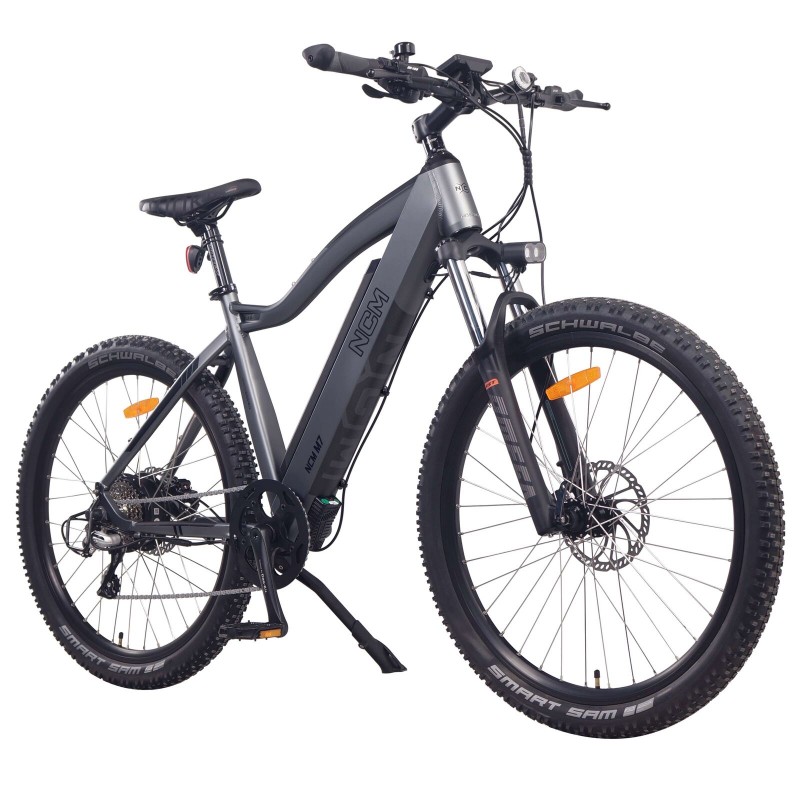 NMC M7 Electric Mountain Bike 250W 48V 19Ah E-MTB 27.5" - Metal Grey NMC M7 Electric Mountain Bike 250W 48V 19Ah E-MTB 27.5" - Metal Grey
