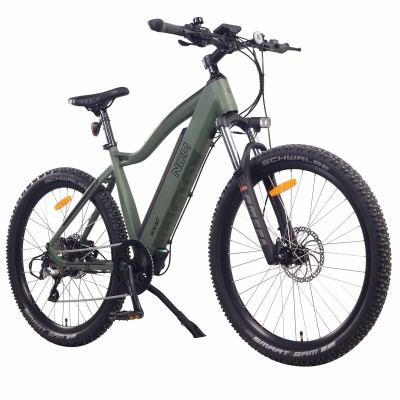 NMC M7 Electric Mountain Bike 250W 48V 19Ah E-MTB 27.5" - Army Green