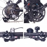 NMC Moscow Plus Electric Mountain Bike 250W 48V 16Ah E-MTB 27.5" - Black NMC Moscow Plus Electric Mountain Bike 250W 48V 16Ah E-MTB 27.5" - Black