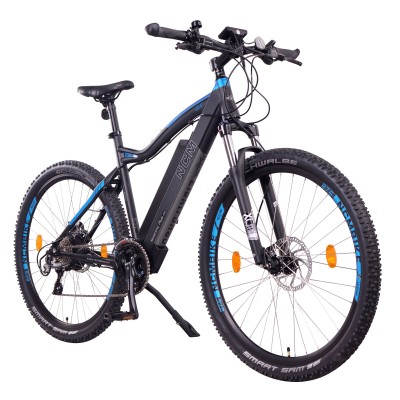 NMC Moscow Plus Electric Mountain Bike 250W 48V 16Ah E-MTB 27.5" - Black