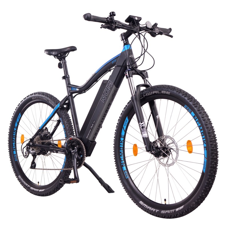 NMC Moscow Plus Electric Mountain Bike 250W 48V 16Ah E-MTB 27.5" - Black NMC Moscow Plus Electric Mountain Bike 250W 48V 16Ah E-MTB 27.5" - Black