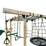 Lifespan Orangutan Climbing Cube Jungle Gym All-in-One Play Centre (Green Slide)