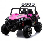 Little Riders Beach Buggy Speed 24V Electric Kids Ride On - Pink
