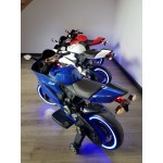 Little Riders Ducati Motorbike 12V Replica Electric Kids Ride On - Blue