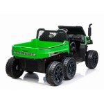 Little Riders 24V Farm Truck with Tipping Bed - Green