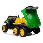 Little Riders 24V Farm Truck with Tipping Bed - Green