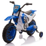 Little Riders Phantom 12V Electric Kids Dirt Bike - Blue