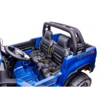 Little Riders Toyota Hilux Rugged UTE 4x4 4WD Licensed Electric Kids Ride On - Blue