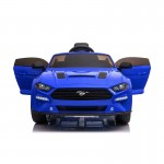 Little Riders Licensed Mustang 12V Kids Electric Ride On Car - Blue