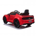 Little Riders Licensed Mustang 12V Kids Electric Ride On Car - Red