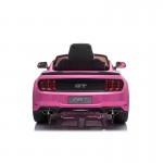 Little Riders Licensed Mustang 12V Kids Electric Ride On Car - Pink