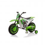 Little Riders Phantom 12V Electric Kids Dirt Bike - Green