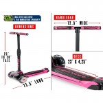Madd Gear Zinger 3 Wheeled Scooter - Pink Madd Gear Zinger 3 Wheeled Scooter - Pink