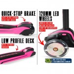 Madd Gear Zinger 3 Wheeled Scooter - Pink Madd Gear Zinger 3 Wheeled Scooter - Pink