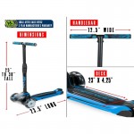 Madd Gear Zinger 3 Wheeled Scooter - Blue Madd Gear Zinger 3 Wheeled Scooter - Blue