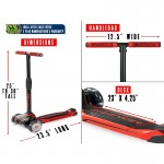 Madd Gear Zinger 3 Wheeled Scooter - Red