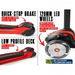 Madd Gear Zinger 3 Wheeled Scooter - Red