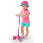 Madd Gear Zipper Z1 Scooter & Helmet Combo - Pink Flower Madd Gear Zipper Z1 Scooter & Helmet Combo - Pink Flower