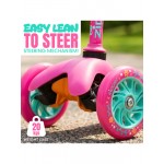Madd Gear Zipper Z1 Scooter & Helmet Combo - Pink Flower Madd Gear Zipper Z1 Scooter & Helmet Combo - Pink Flower