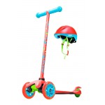 Madd Gear Zipper Z1 Scooter & Helmet Combo - Red Dino Madd Gear Zipper Z1 Scooter & Helmet Combo - Red Dino