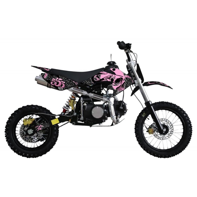 MW 125cc Dirt Bike Small Wheel Pink MW 125cc Dirt Bike Small Wheel Pink