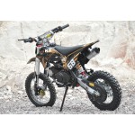 MW 125cc Dirt Bike X Small Wheel Black