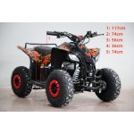 MW 110cc B-Style Sports Pro Quad Bike - Blue MW 110cc B-Style Sports Pro Quad Bike - Blue
